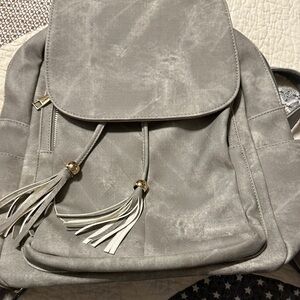 Stylish Gray Backpack